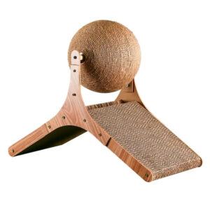 Durable Cat Scratching Toy Ferris Wheel Vertical Scratching Ball Large Claw Sharpener