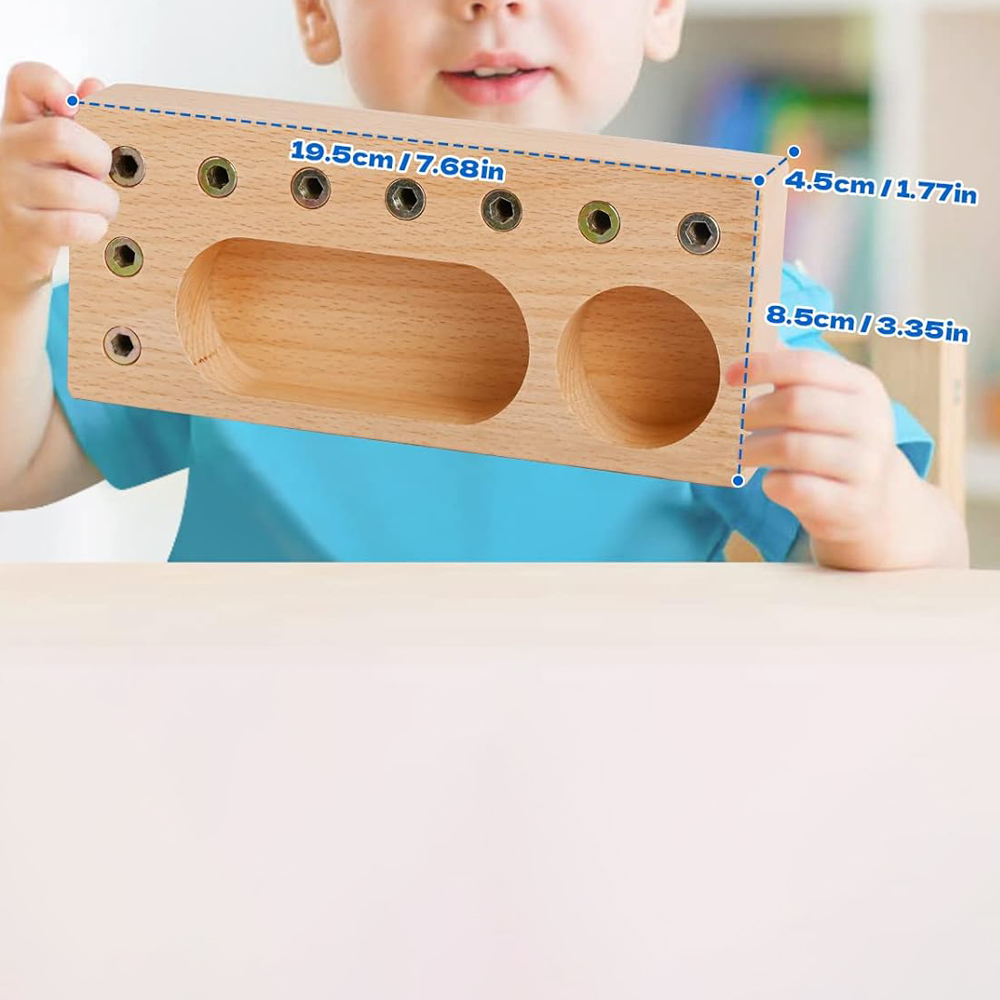 Fine Motor Skills Toys Wooden Montessori Toys for 3 4 5 Year Old ...