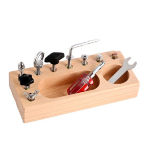 Fine Motor Skills Toys Wooden Montessori Toys for 3 4 5 Year Old Sensory Educational Montessori Wooden toy Montessori Screwdriver Board Set