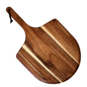 Acacia Wood Pizza Peel Wooden Pizza Paddle with Handle Pizza Board Accessories for Oven Pizza Peel 13.75"