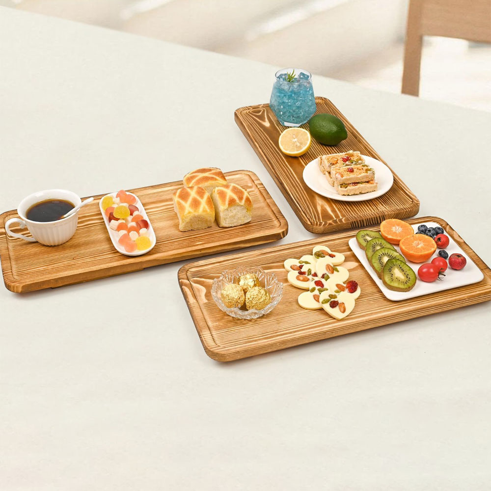 Set of 3 Wooden Cupcake Stand foldable wooeden serving trays Cupcake Display Stand Tower Stand for Birthday Wedding Christmas Party - Image 6