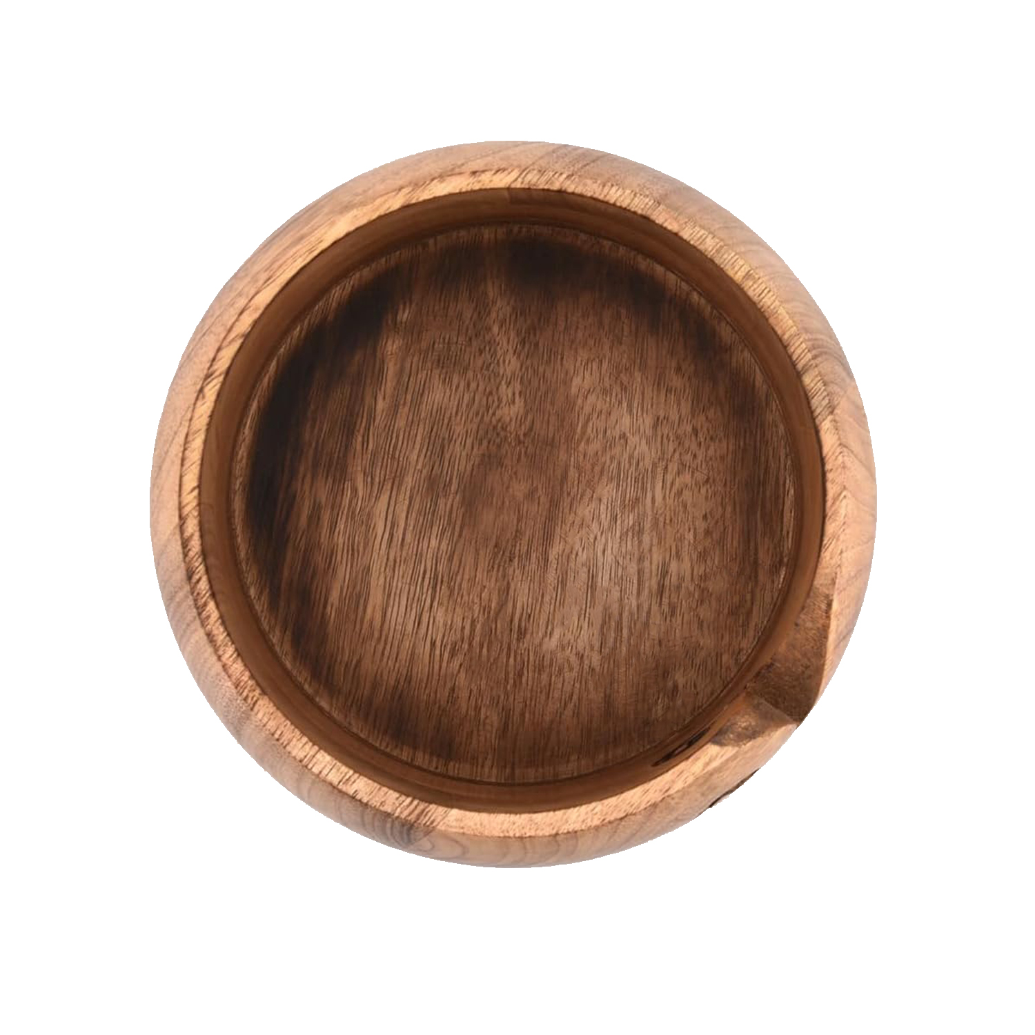 Handmade Farmhouse Yarn Bowl - Wooden Knitting Yarn Holder, Thoughtful Christmas & Birthday Gift for Knitters - Image 6