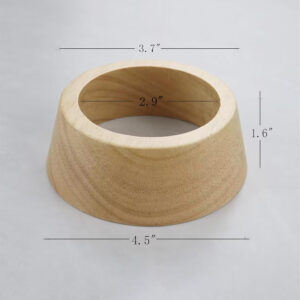 Universal Wooden Ball Display Stand - Holder for Basketball, Football, Soccer Ball & Sports Memorabilia